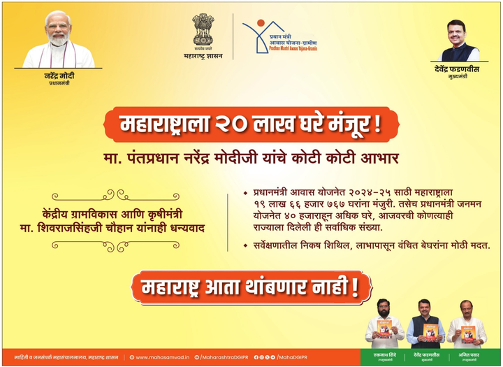 प्रधानमंत्री आवास योजना 2.0 साठी असा करा ऑनलाईन अर्ज | Apply PM Awas Yojana 2.0 Online 4 PM Awas Yojana 2.0