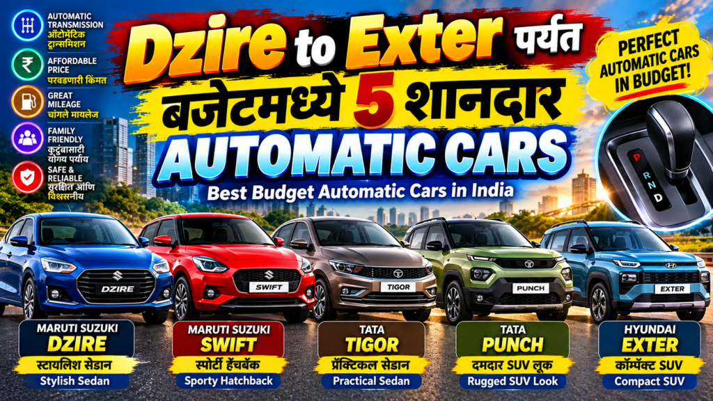 Budget Automatic Cars Showdown 1